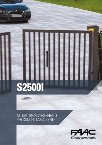 IL BELLO DI NON FARSI VEDERE - S2500I ATTUATORE 24V | Punto Automatico