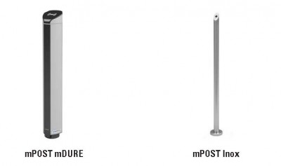 mPost - Colonnina per supporto lettore